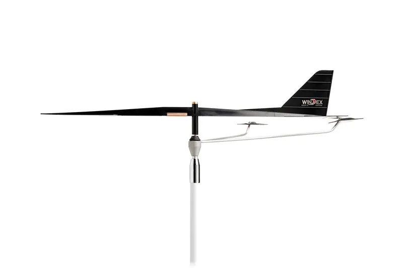Scout UKW-Seefunkantenne mit Windex 15 Windrichtungsanzeiger – 2-in-1 Mastlösung