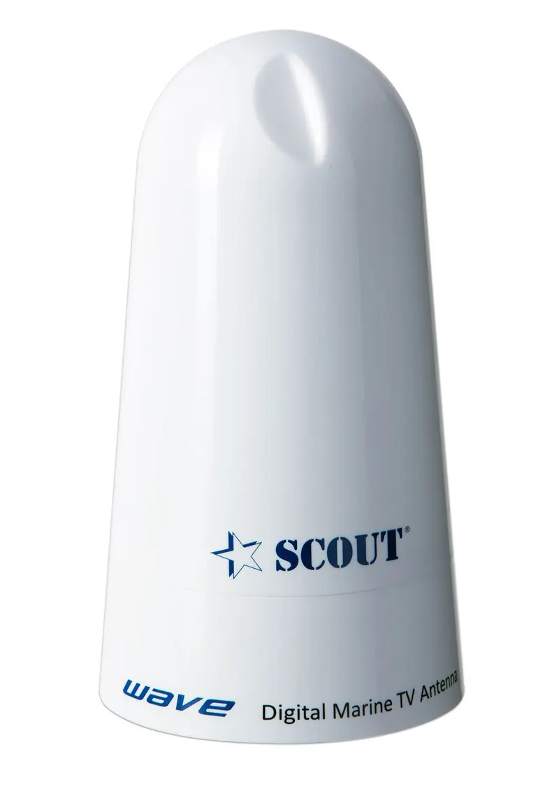 Scout Wave Omnidirektionale TV-Antenne – Kompakte Pilzantenne für TV, FM & DAB