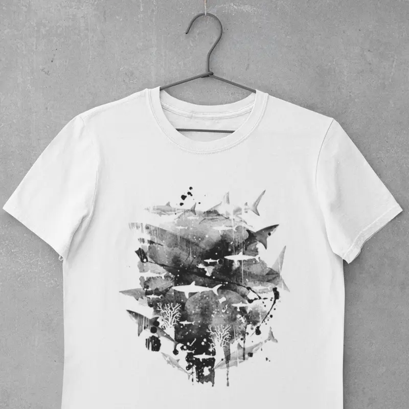 Scuba diving T-Shirt for Men | Shark Motive