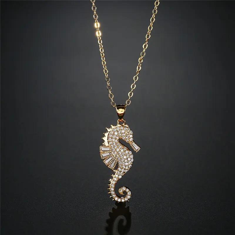 Seahorse Necklace & Pendant - 4 Colours