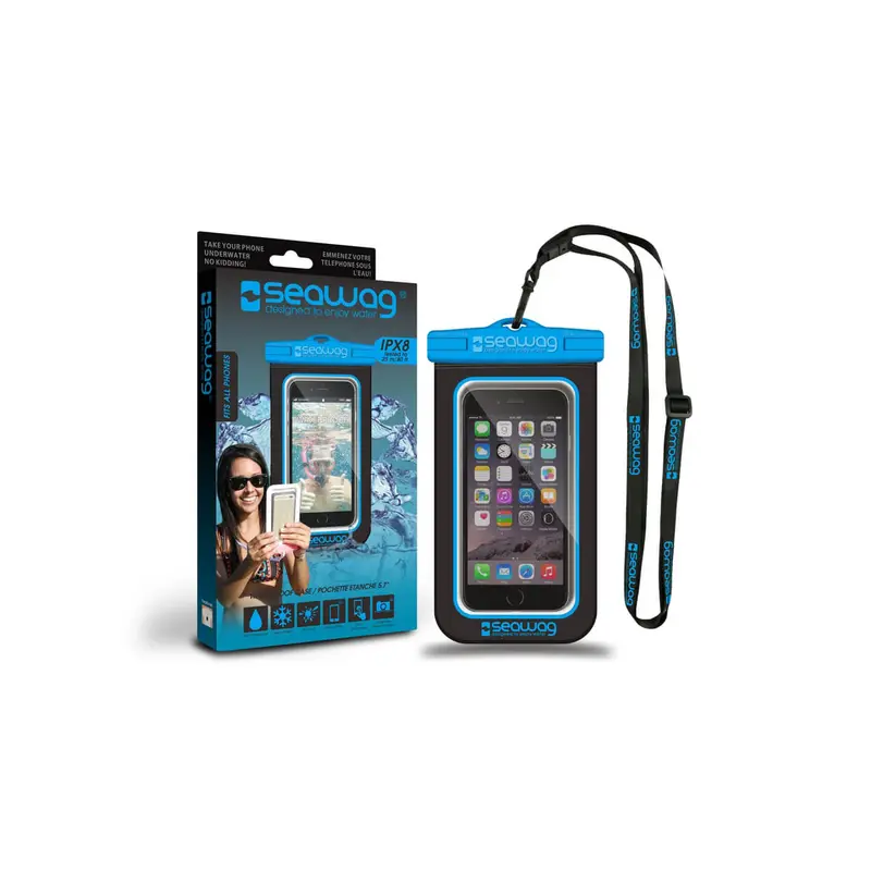 Seawag Waterproof Case wasserdichte Handyhülle blau