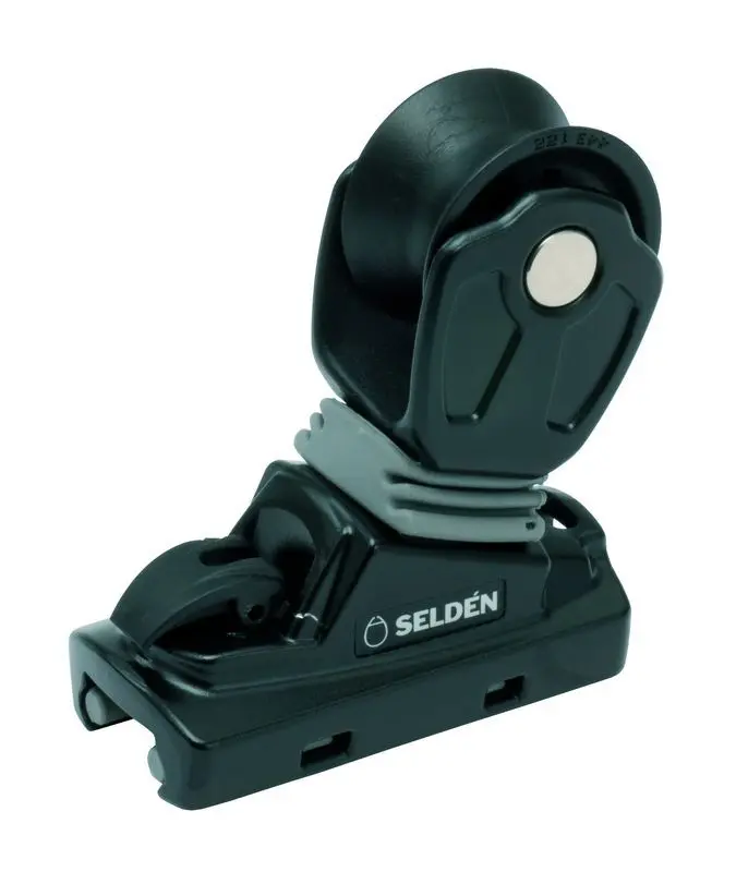 Seldén Genua-Rutscher System 22 mit Pinstop – Gleitlager und Pin-Arretierung