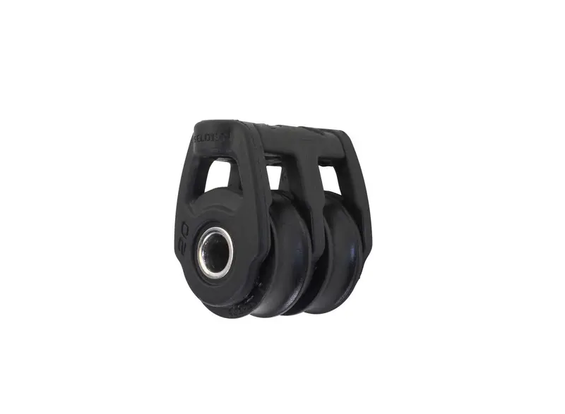 Seldén Soft Attachment Block – zweischeibiger Laufblock zum Einbinden
