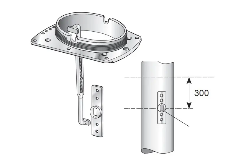 Seldén Tie-Rod Spanner BRO 7/16 für E-Profile