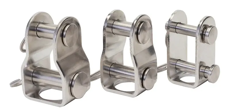 Seldén Toggle-Kopf-Adapter für PBB Gleitlagerblöcke – Edelstahl-Adapter für Sparcraft Mastfuß