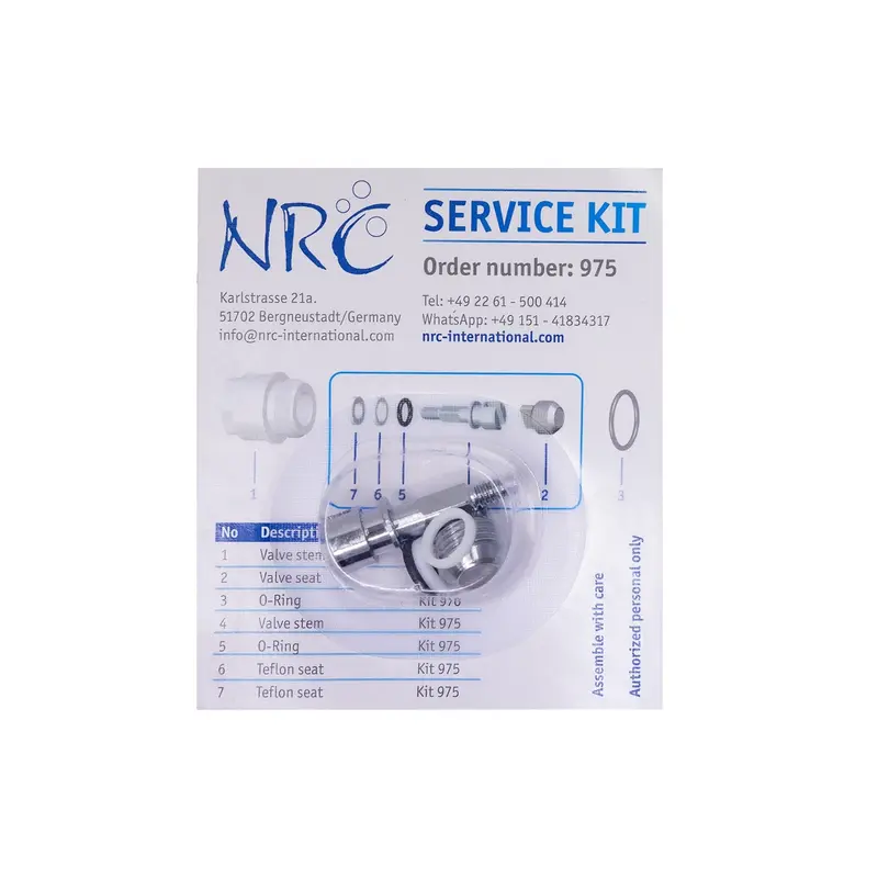 Service kit 975 for tank Valve 12144