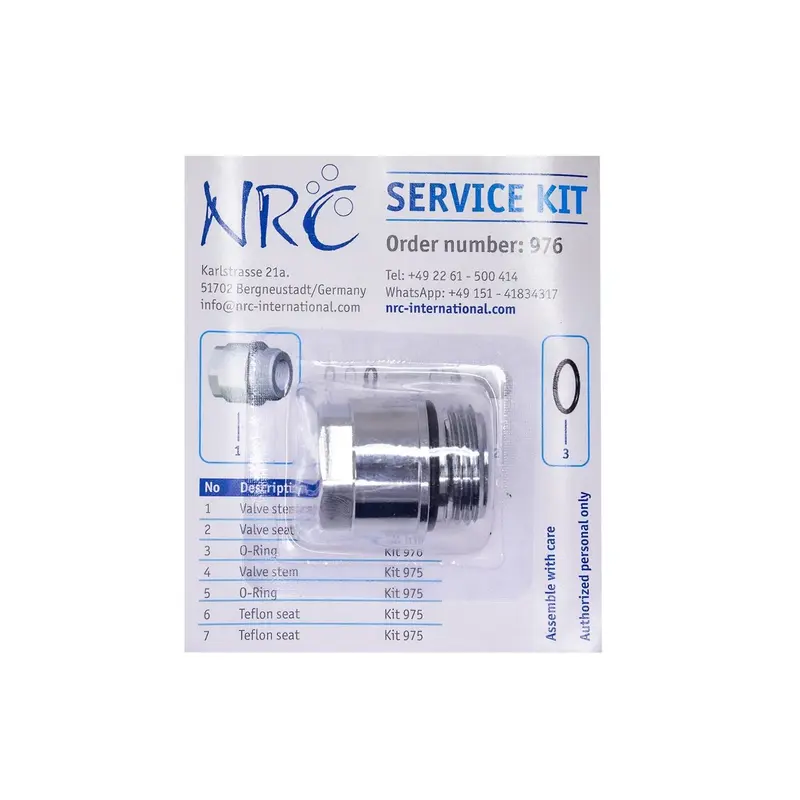 Service kit 976 for tank Valve 12144