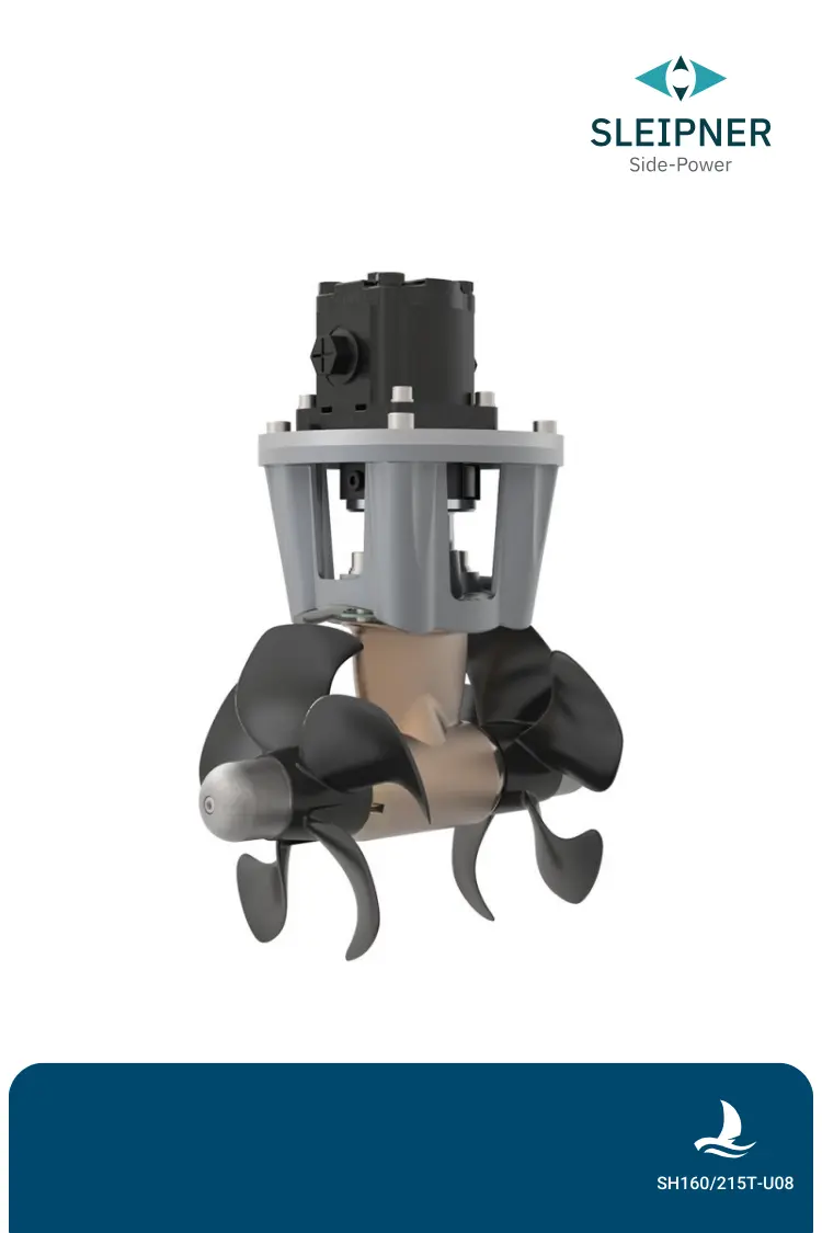 SH160 Tunnel bow/stern thruster hydraulic U08