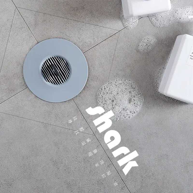 Shark Fin Sink Drain Stopper - multiple colours