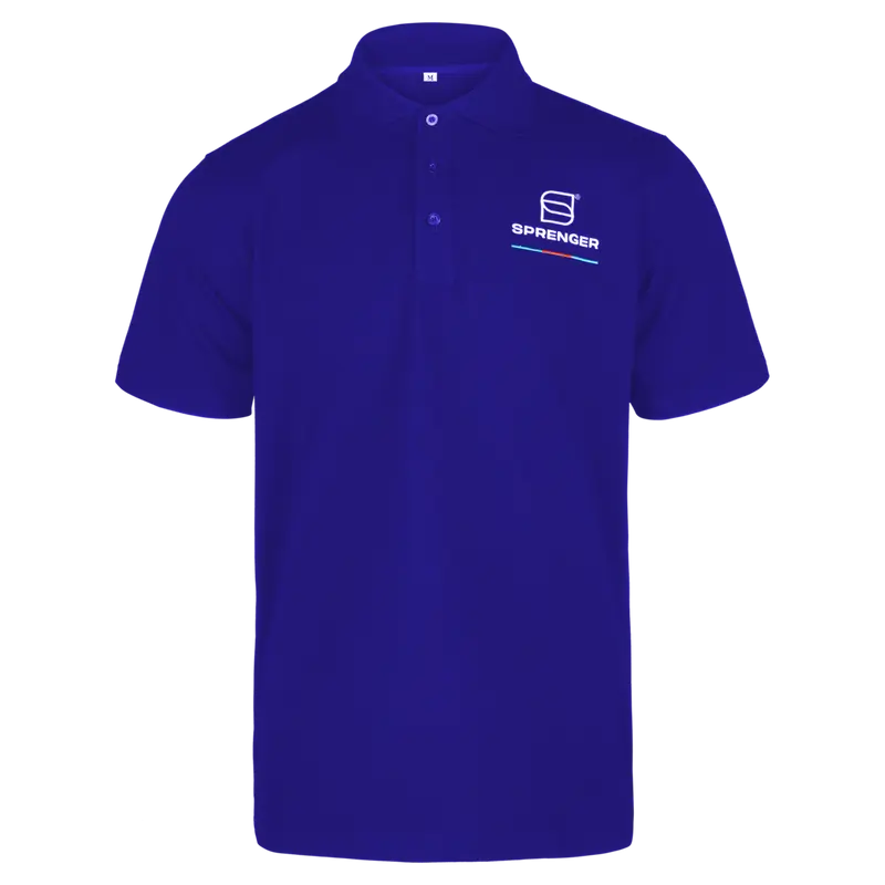 Signature Polo-Shirt Herren, blau