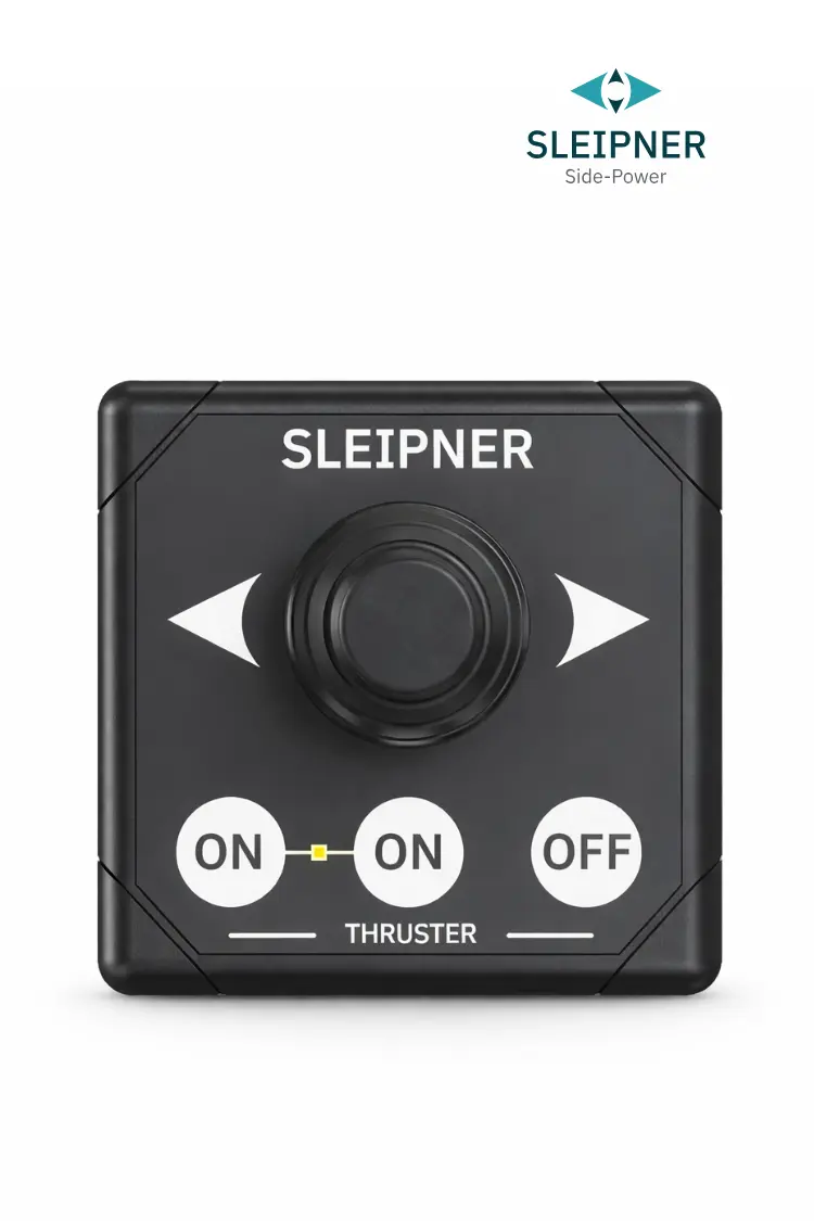 Single Joystick Bedienpanel für Sleipner® Bugstrahlruder, schwarz (8960 S)