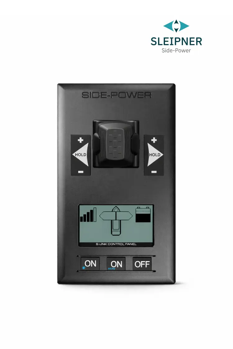 Single Joystick für Sleipner® Bugstrahlruder mit Proportionalsteuerung / S-Link™ / Hold-Funktion (PJC211)