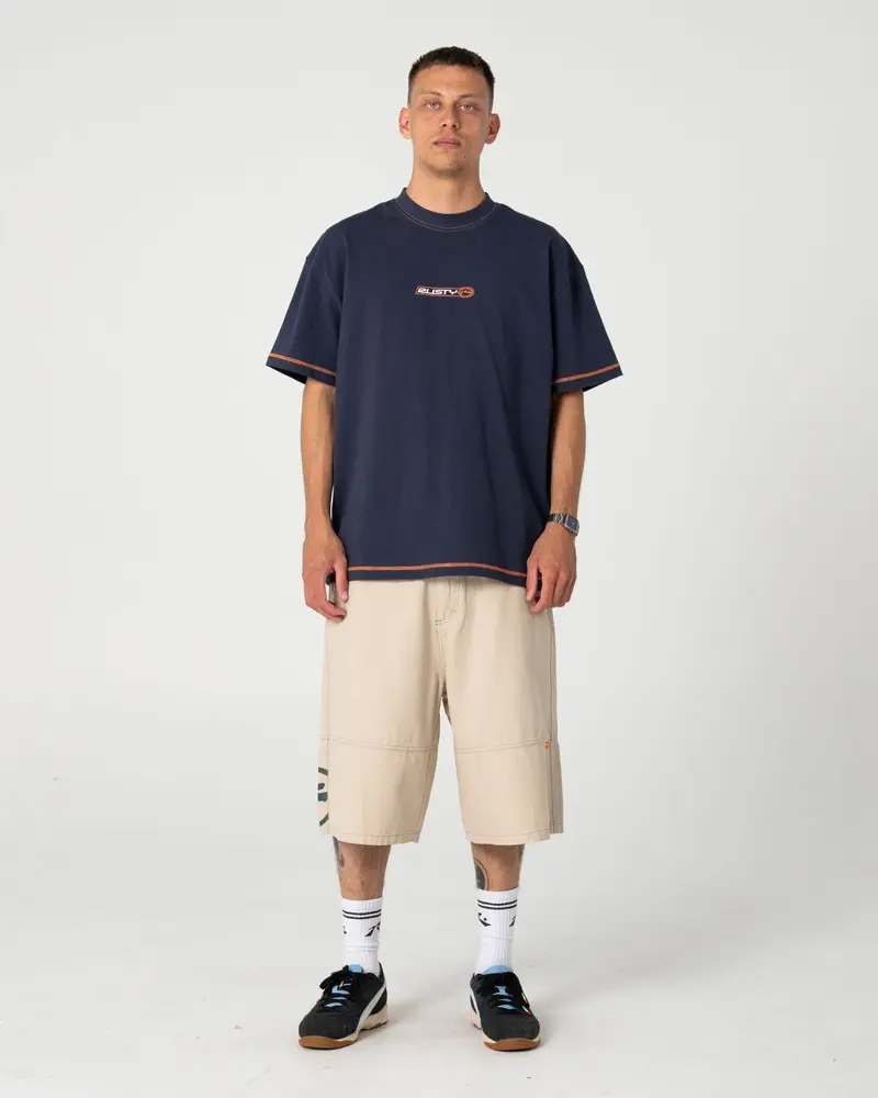 Slapon Panel Baggy Short