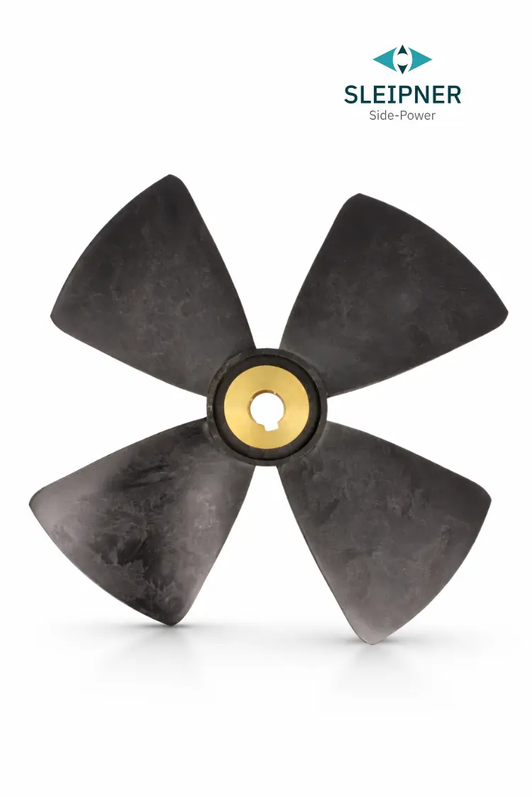 Sleipner® Propeller 4-Blatt für SH550 / SAC550 Ø386mm linksdrehend (50 1270 LH)