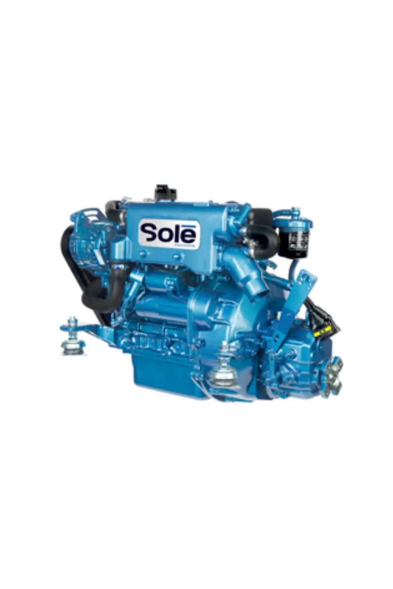 Solé Mini 29 Innenborder – 3-Zylinder-Dieselmotor mit 27 PS & TMC40P R=2.00