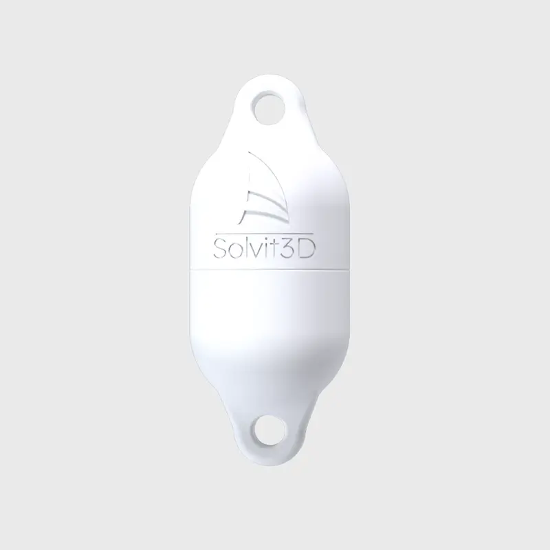 Solvit3D - Floating Keychain / Personalized Key Buoy / Key Fob / Key Ring / Key Fender