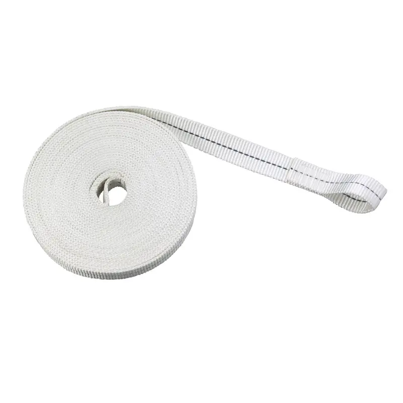 Sorgleine aus retroreflektierendem Gurtband