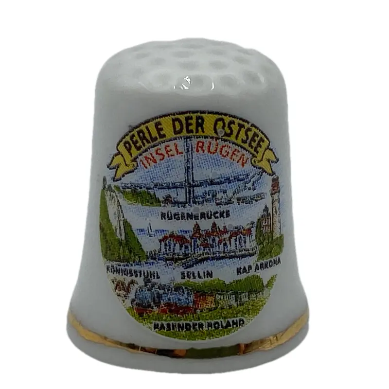 Souvenir Fingerhut „Perle der Ostsee - Insel Rügen“
