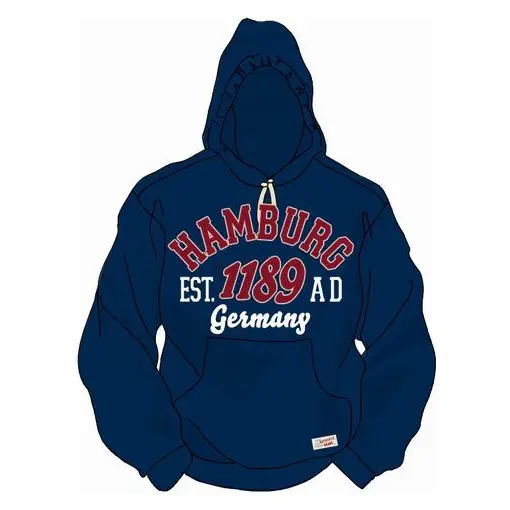 SOUVENIRWORLD HOODIE BURBANK HH DARK DENIM