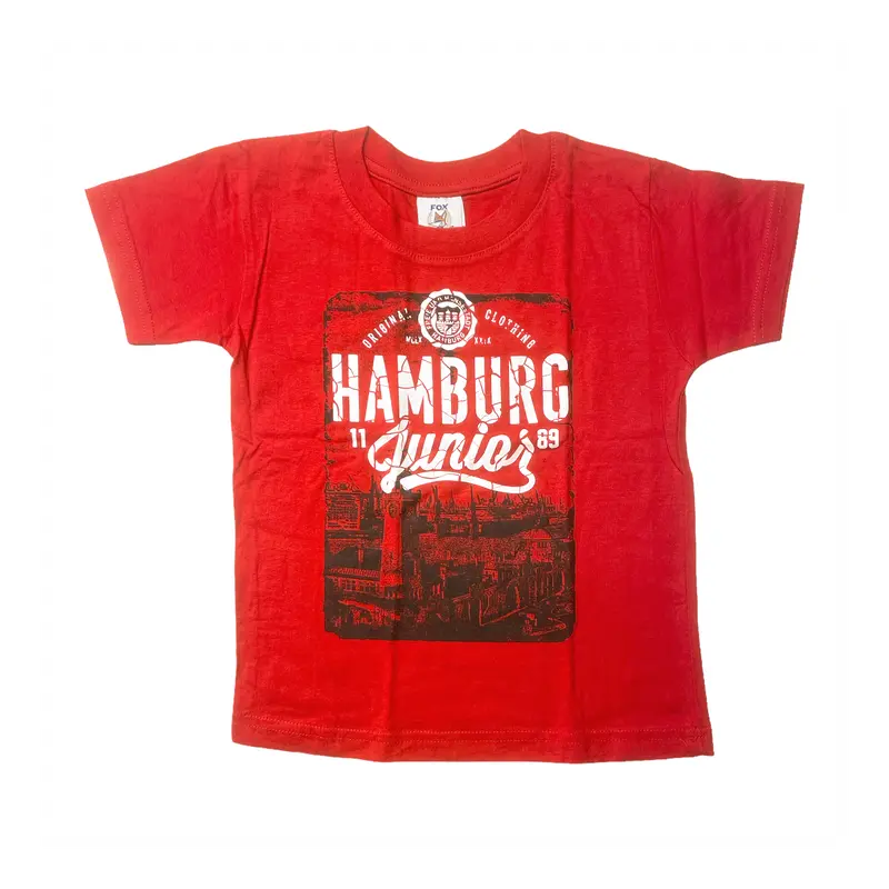 SOUVENIRWORLD TEE KIDS JUNIOR HH RED