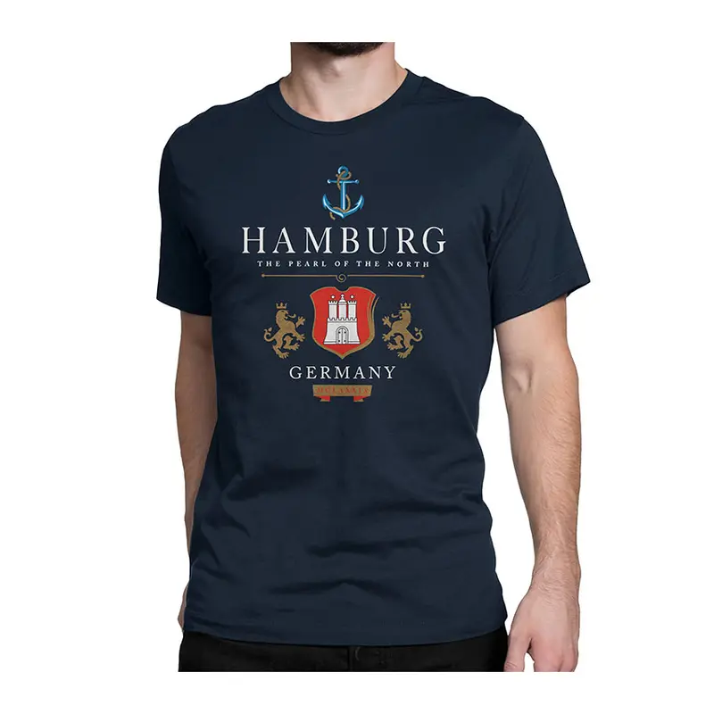 SOUVENIRWORLD TEE PROUD HH NAVY