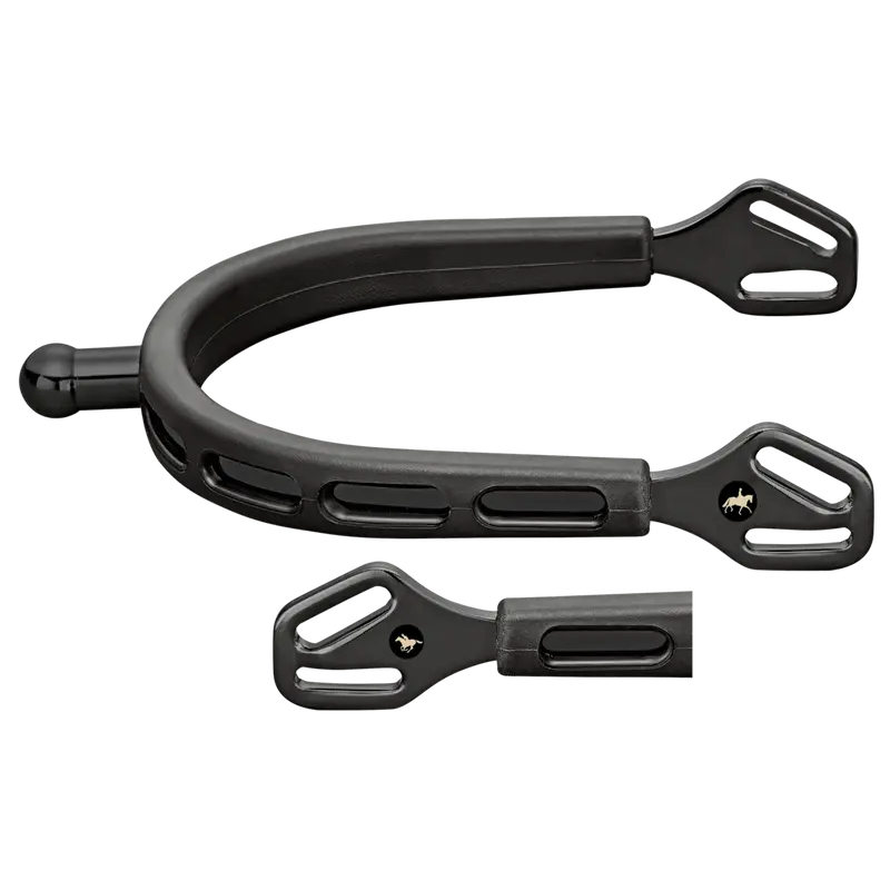 SPRENGER & Ingrid Klimke ULTRA fit EXTRA GRIP Sporen "Black Series", 20 mm kugelförmig