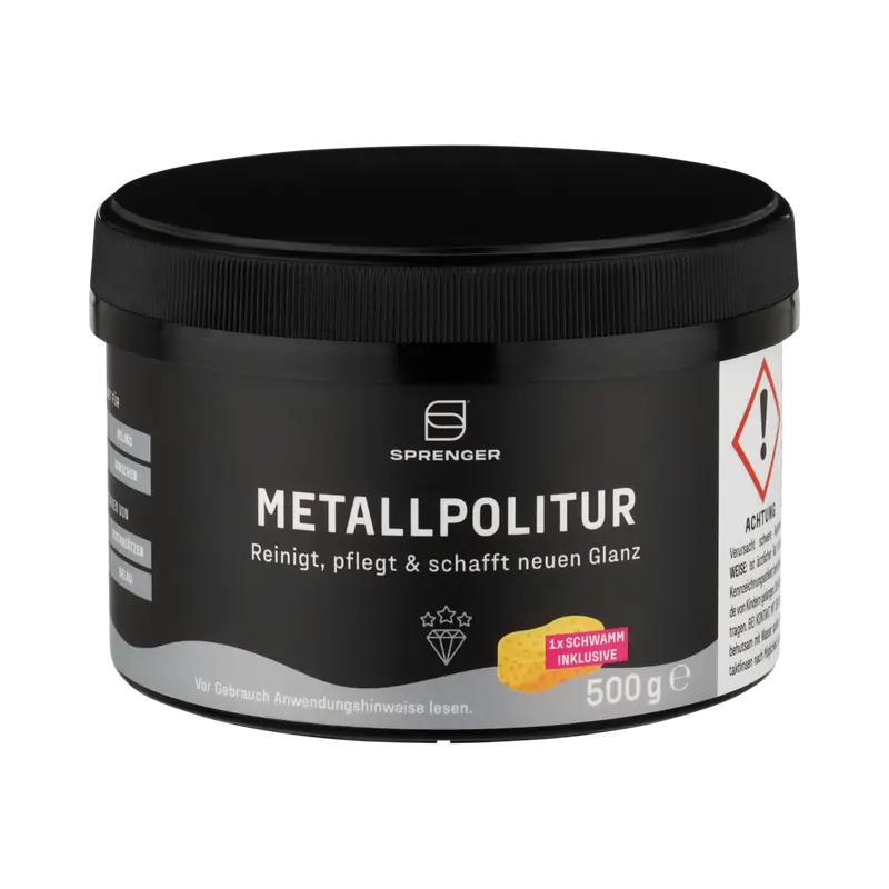 Sprenger Metallpolitur inkl. Schwamm, 500g