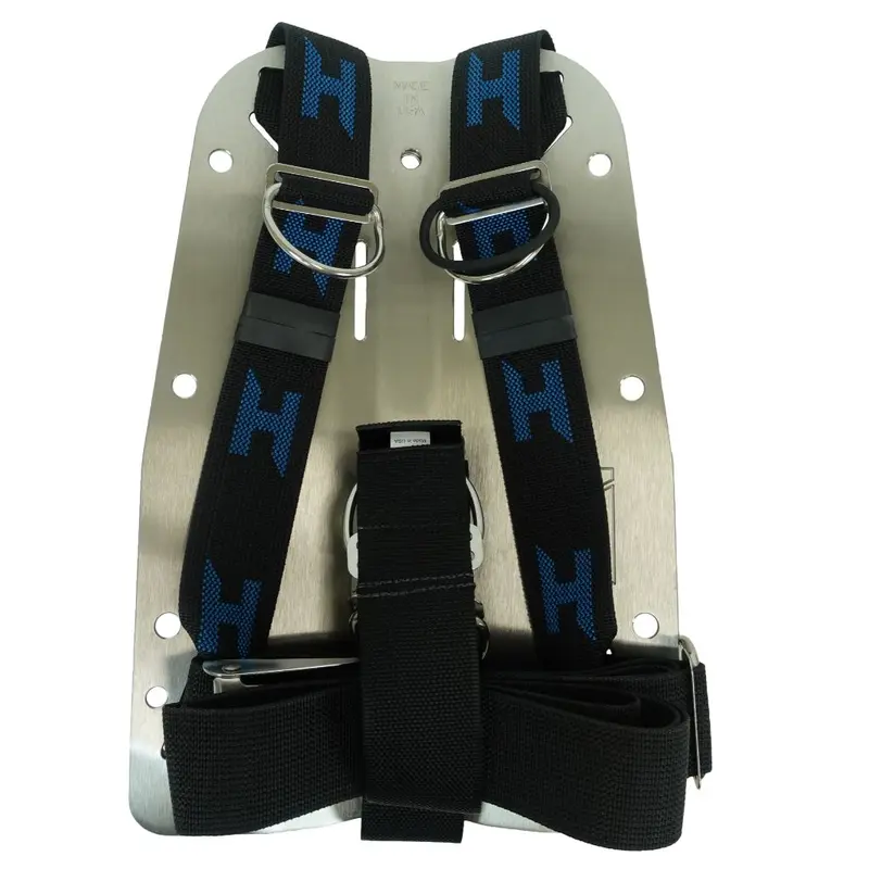 Stainless Steel Backplate und Harness - Regular
