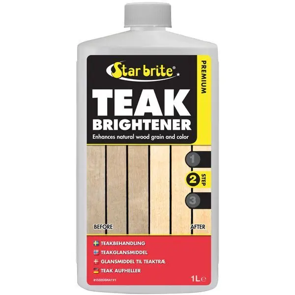 Star Brite Premium Teak Brightener – Aufheller für Teakholz