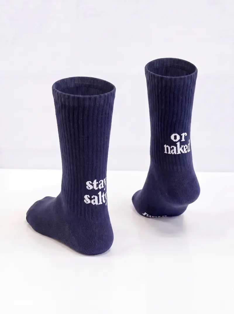 stay salty. or naked.
