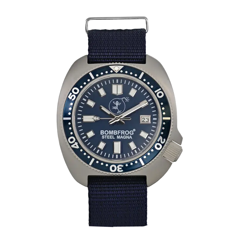 STEEL MAGNA II Blau | NATO-ARMBAND