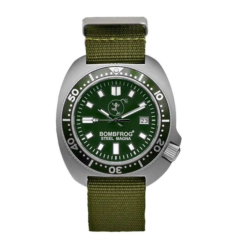 STEEL MAGNA II Grün | NATO-ARMBAND