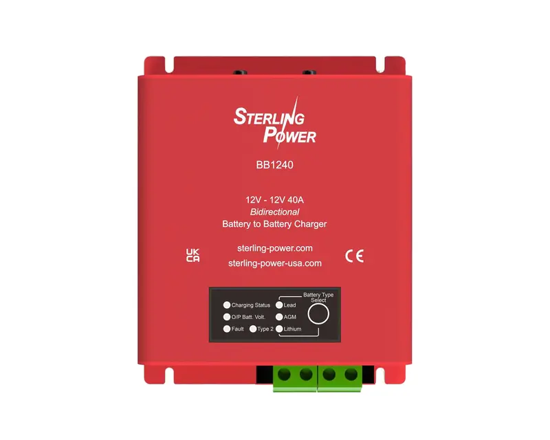 Sterling Power Saturn-Serie B2B Ladegerät – Hochleistungs-Batterie-zu-Batterie-Lader mit Buck-Boost-Technologie