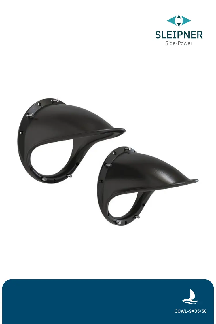 Strömungshauben für Sleipner® Heckstrahlruder SX35 / SX50 (COWL-SX35/50)