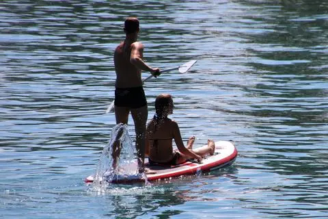 SUP / 1h Miete Gutschein / Stand-Up-Paddling