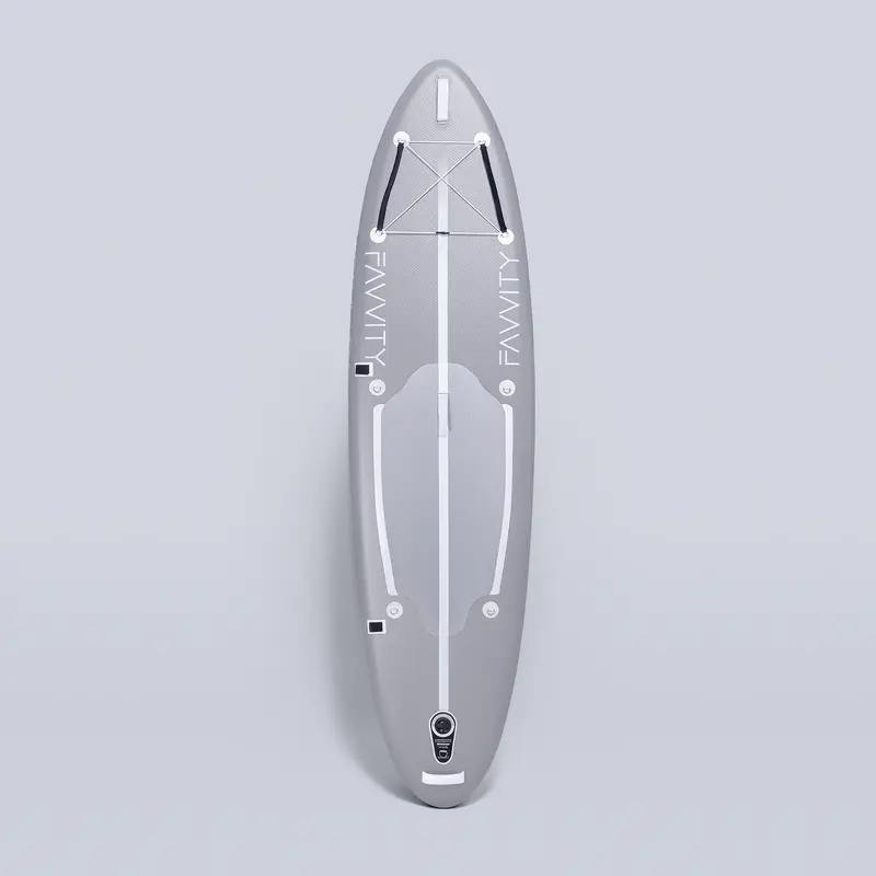SUP Board Set - Silbergrau