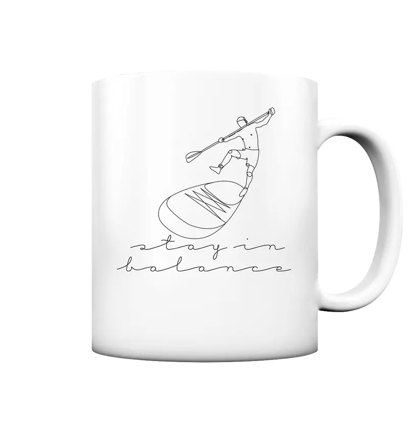 SUP Board - Stay In Balance - Tasse matt