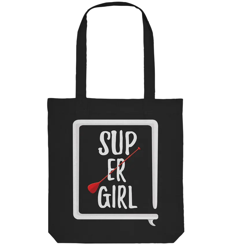 SUP ER GIRL 2.0 - Organic Tote-Bag