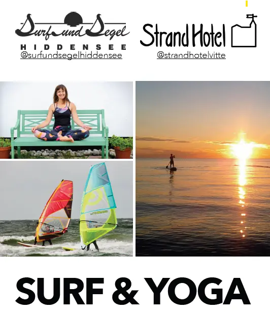 Surf & Yoga auf Hiddensee — 16. September bis 19. September