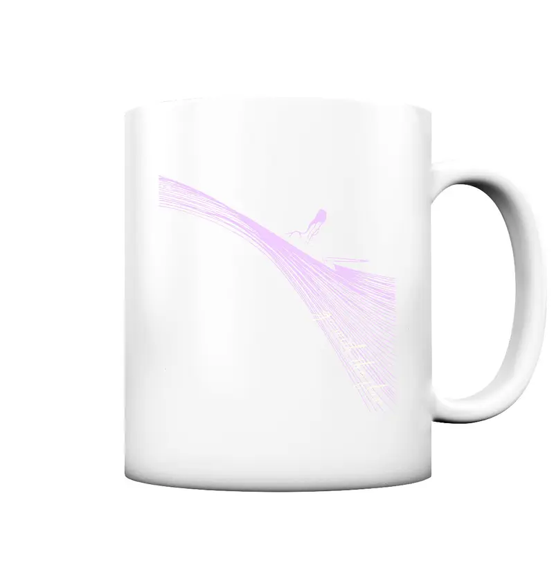 Surfgirl-go withe flow - Tasse matt