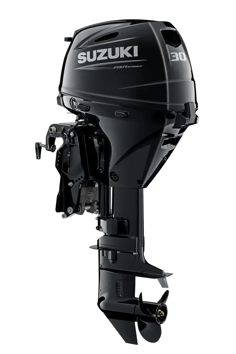 Suzuki DF30AT Außenbordmotor – 30 PS mit Pinnensteuerung & Power Trim