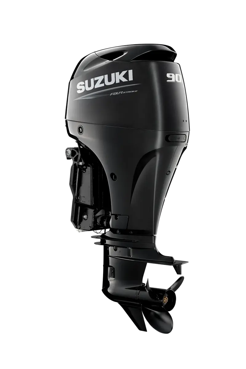 Suzuki DF90AT Außenbordmotor – 90 PS, leicht, stark und effizient