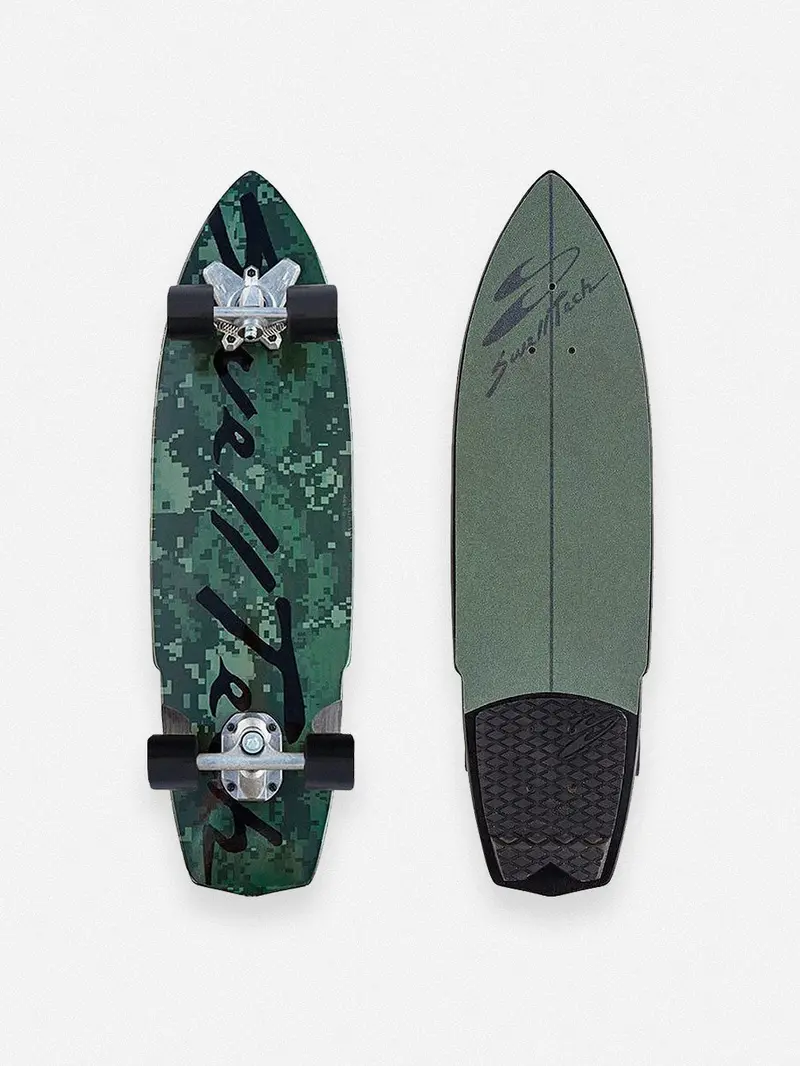 SwellTech Hybrid Camo 36" Surfskate