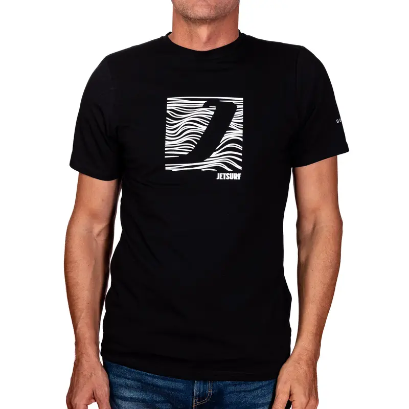 T-SHIRT SYMBOL SCHWARZ/WEISS