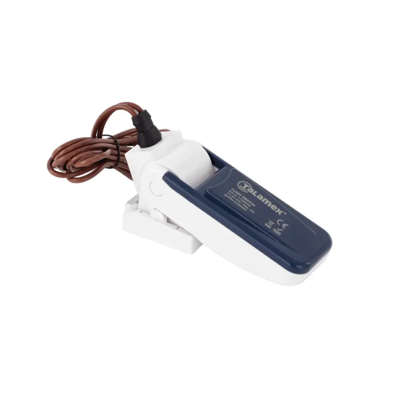 Talamex Power Bilge Schwimmerschalter – automatische Steuerung für Bilgenpumpen Geeignet für 12V, 24V und 32V Pumpen