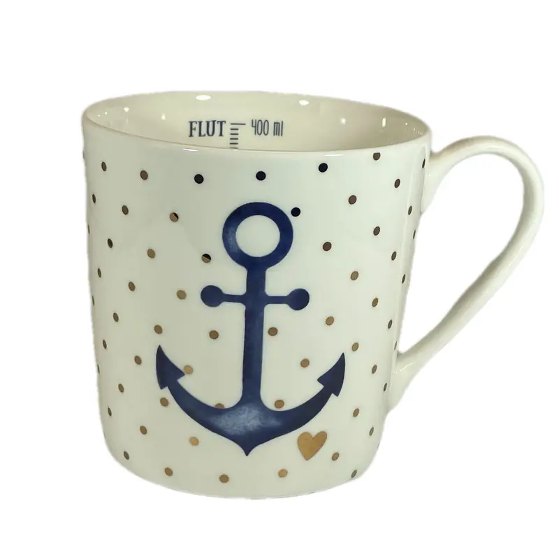 Tasse, Becher „blauer Anker“