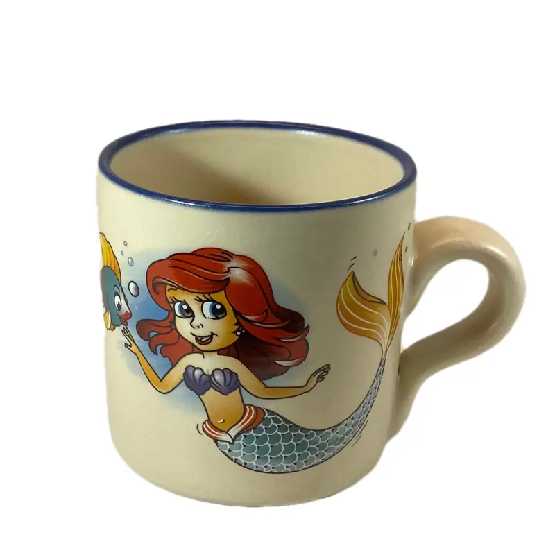 Tasse, Keramik, „Meerjungfrau“ mit Wunschnamen - Jeder Name ist möglich!