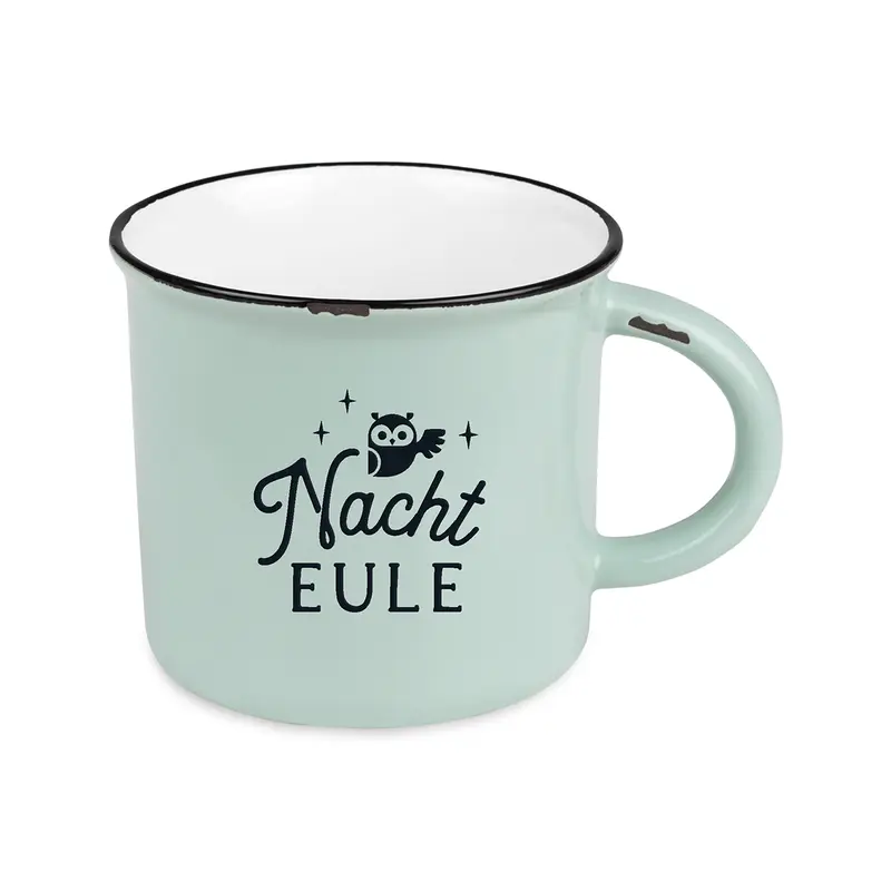 Tasse „Nachteule“ Vintagebecher