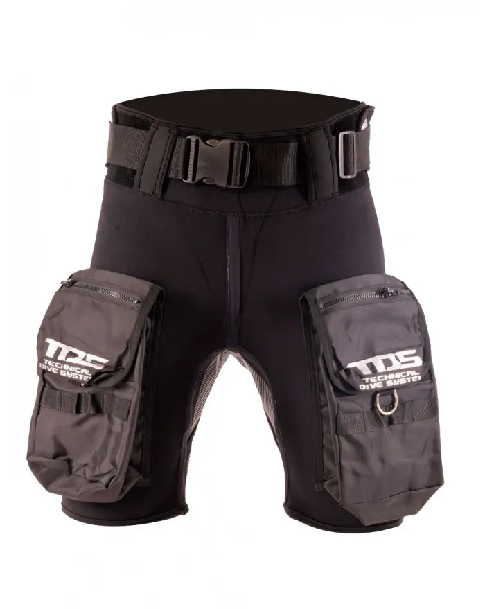 TDS Tek Black Shorts