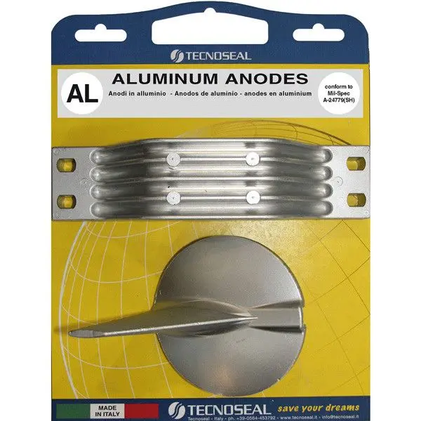 Tecnoseal Aluminiumanode Kit – Opferanoden-Set für Yamaha 200–250
